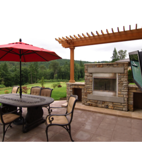 Designing Your Outdoor Living Space With a Weatherproof TV
