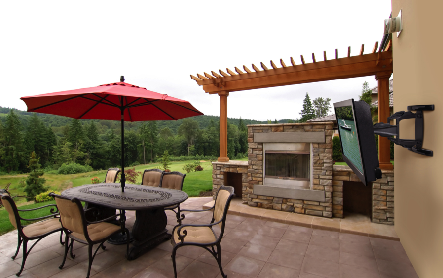 Designing For An Outdoor Tv Tips, How To Cover Your Outdoor Tv