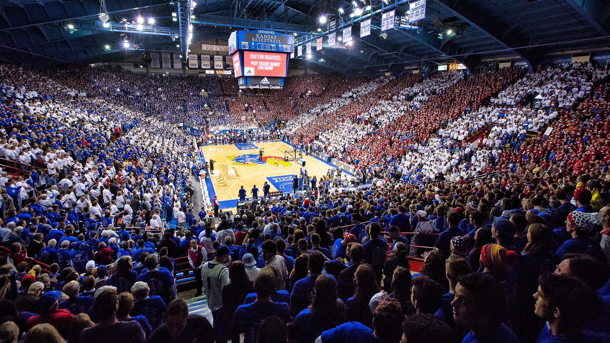 Kansas Basketball Arena / Ranking the top game atmosphere arenas in
