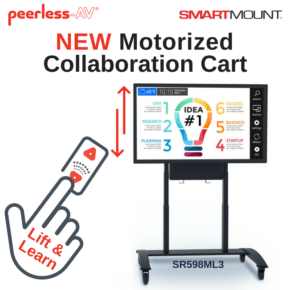 Peerless-AV® Announces New Motorized Collaboration Cart Peerless-AV® Announces New Motorized Collaboration Cart