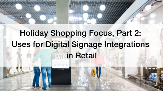 Retail Digital Signage