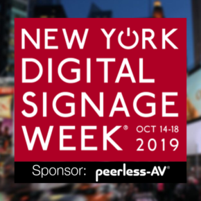 AV Hits the Big Apple! New York Digital Signage Week 2019