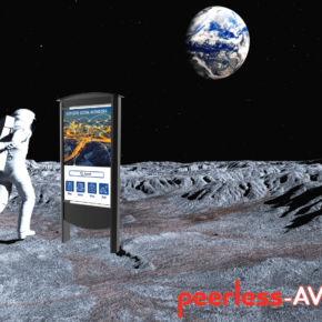 Peerless-AV Puts First Kiosk on the Moon
