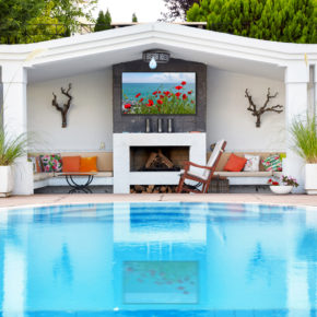Turn Your Backyard into an Oasis with Peerless-AV®