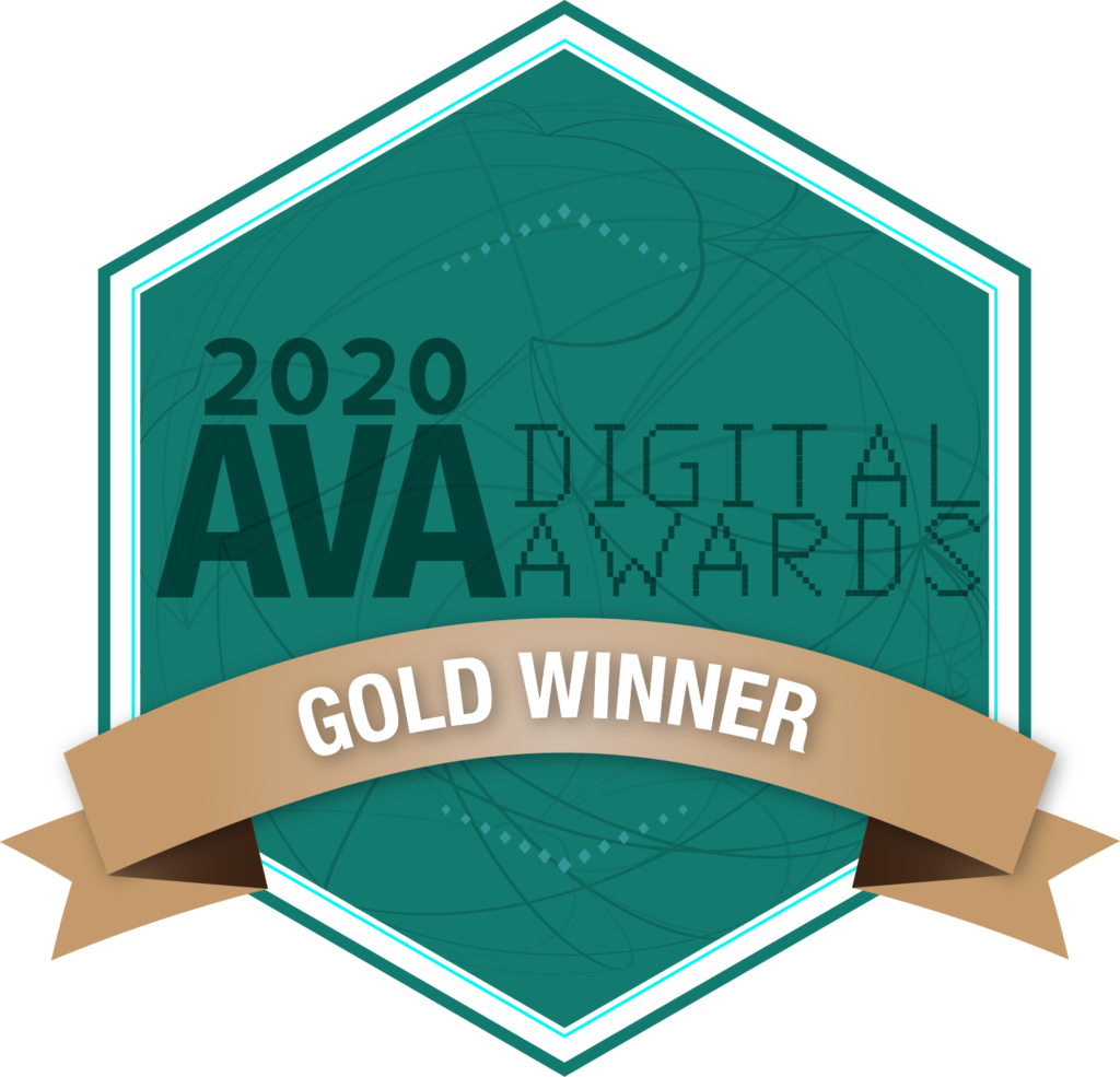 2020 AVA Digital Awards Gold Winner