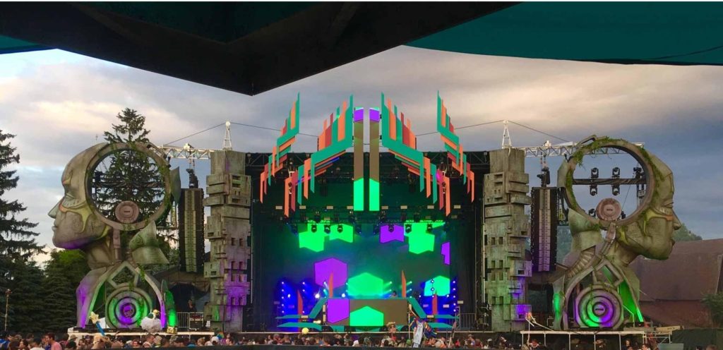 Electric Forest Tripolee Stage 2018
