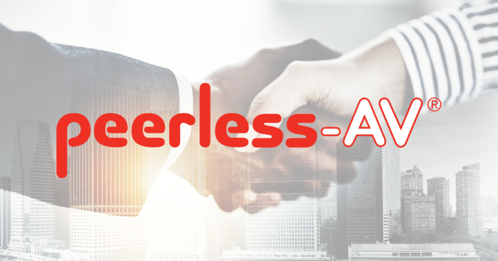 Peerless-AV Acquisition Handshake