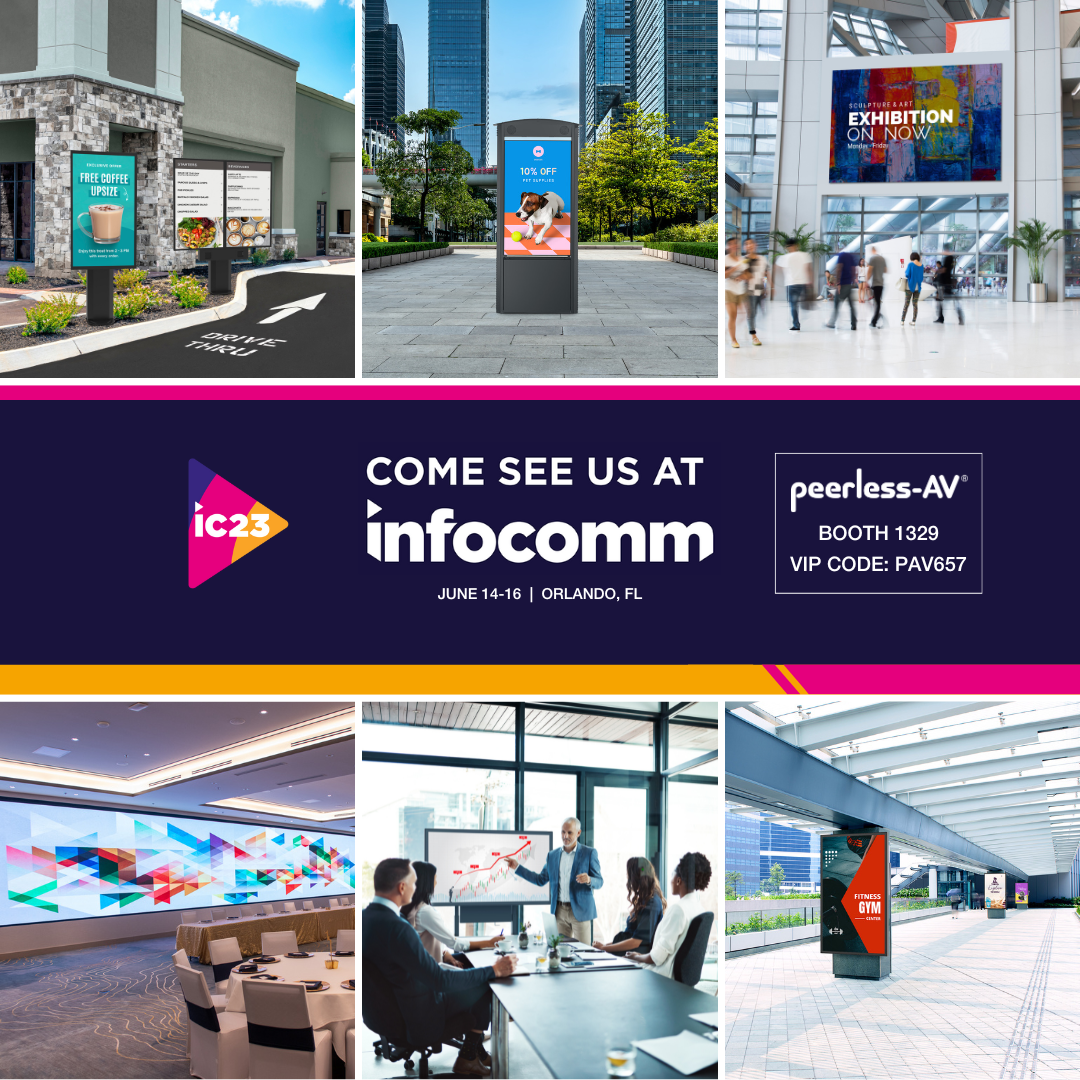 InfoComm 2023 square collage