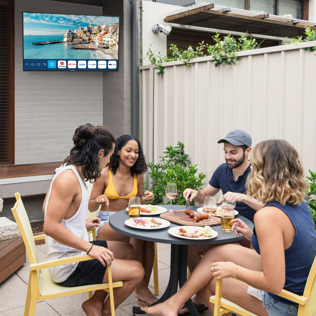 National Lazy Day Neptune Partial Sun Outdoor Smart TV