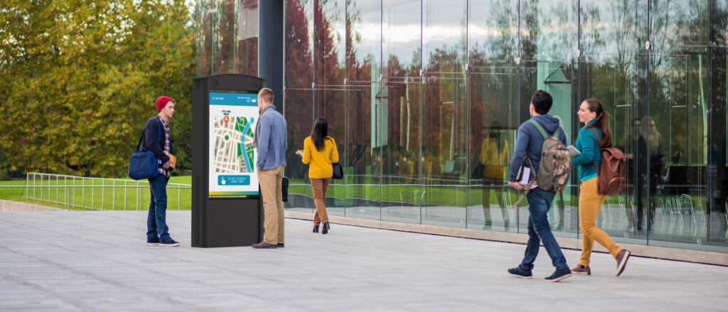 Smart City Kiosk campus navigation 