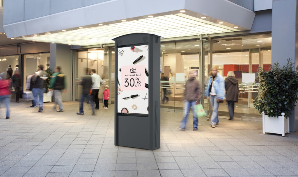 digital signage kiosk