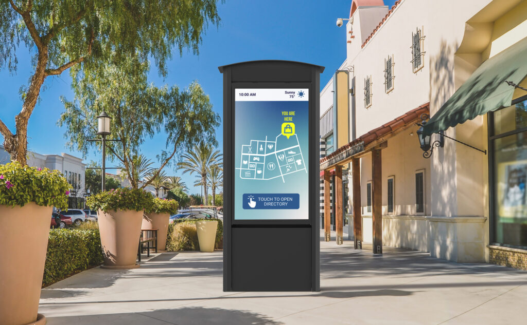 Smart City Kiosk retail directory