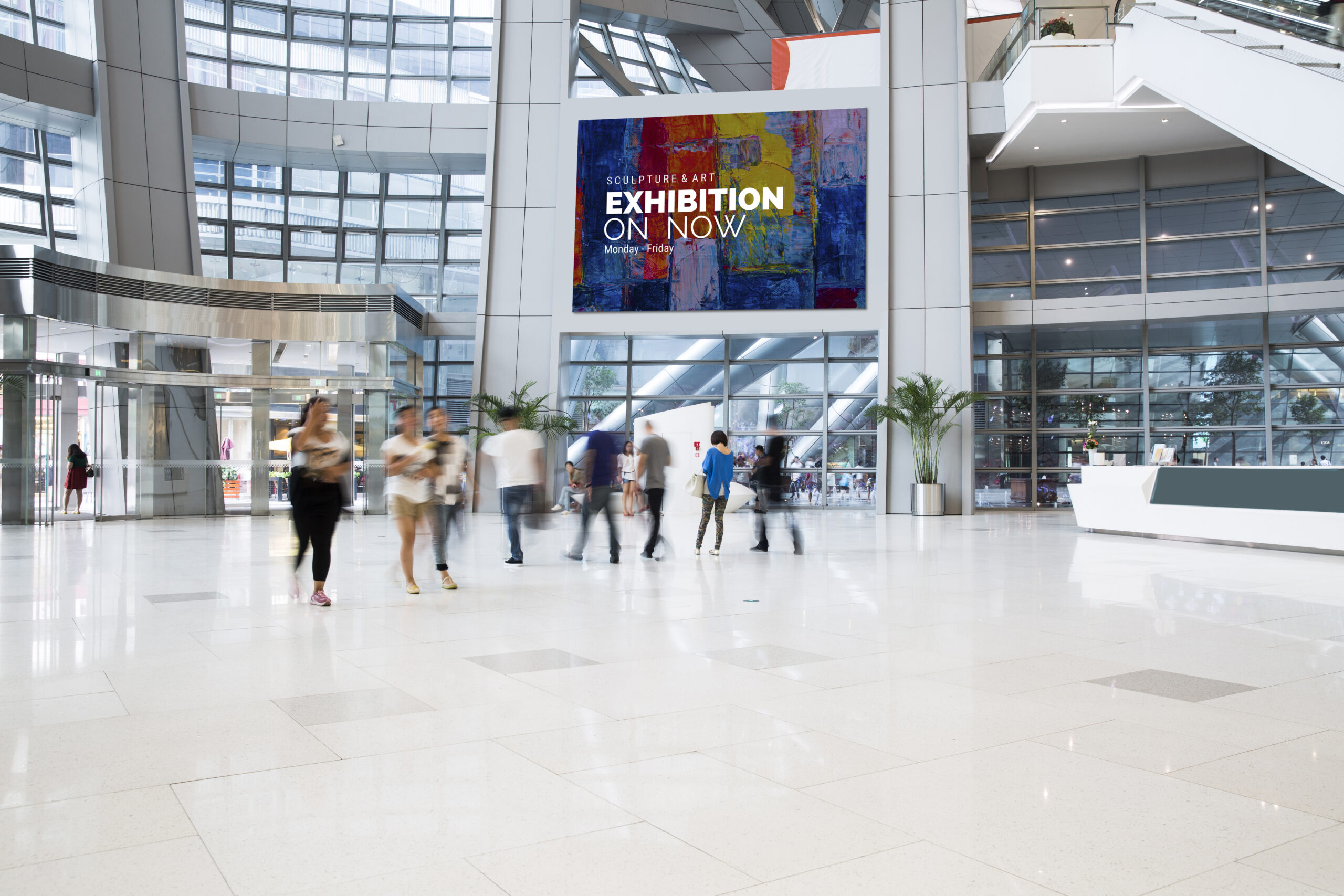 dvLED video wall indoor digital signage