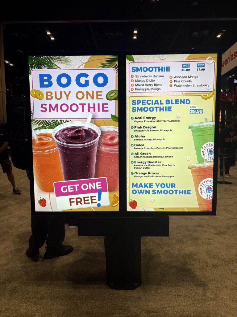 Outdoor Digital Menu Boards