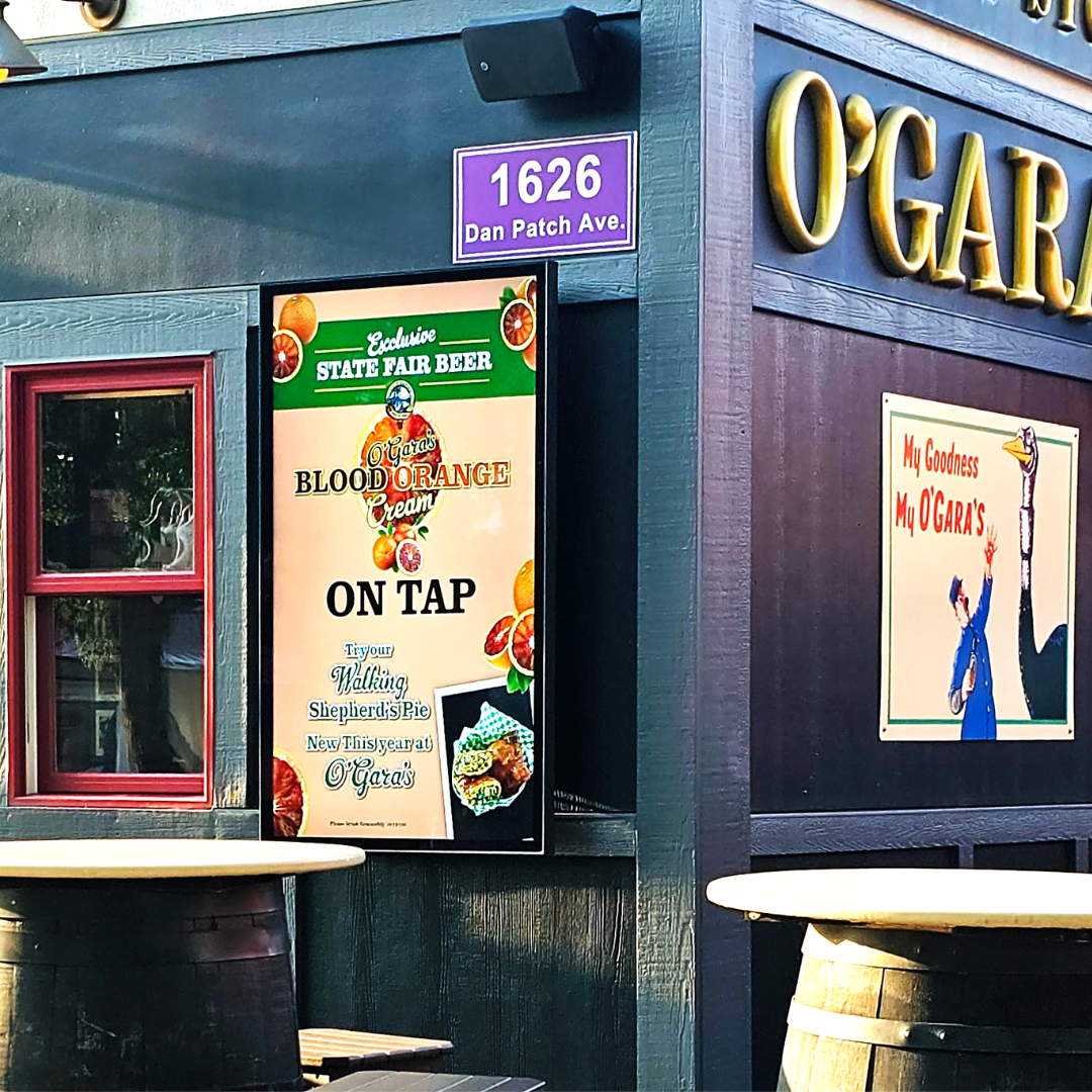 outdoor digital signage state fair